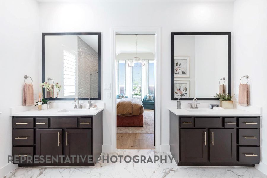 Furnished interior view inside a new home in Flora, Hutto (Image 13).