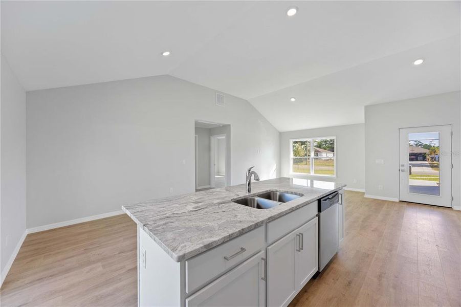 Furnished interior view inside a new home in , North Port (Image 9).