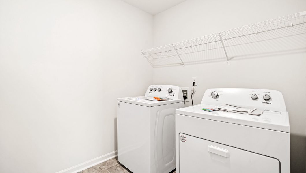 Furnished interior view inside a new home in Paddock Point, Roebuck (Image 14).