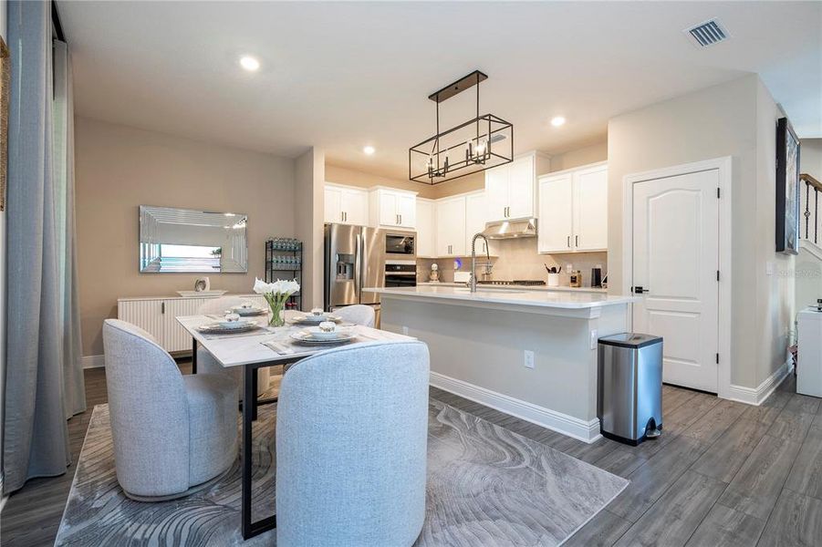 Furnished interior view inside a new home in , Kissimmee (Image 18).