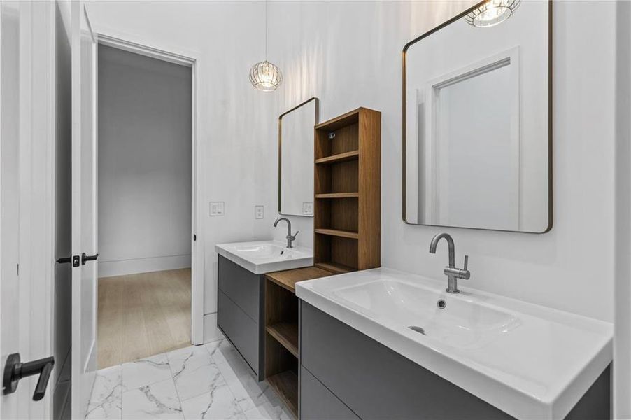 Furnished interior view inside a new home in , Winder (Image 9).