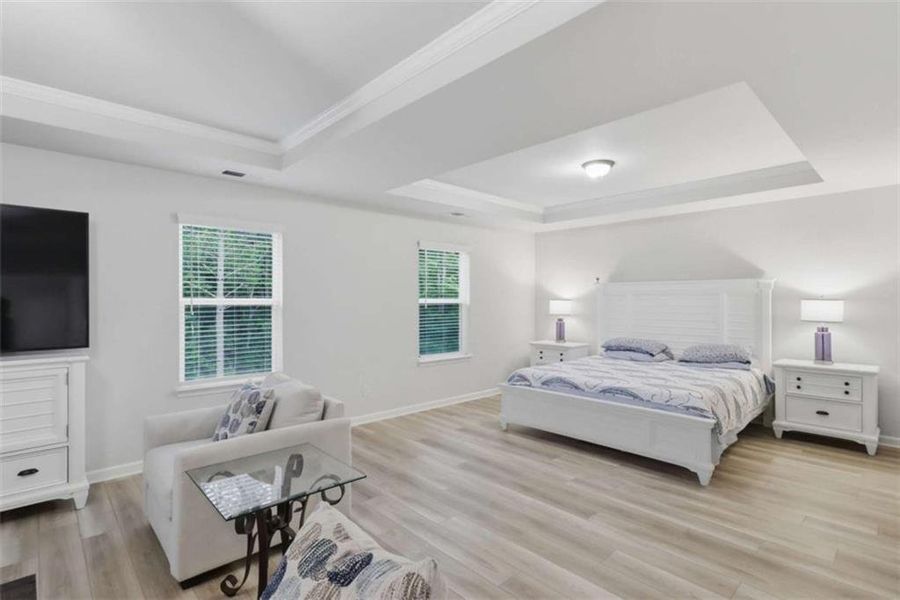 Furnished interior view inside a new home in Trinity Park, McDonough (Image 43).