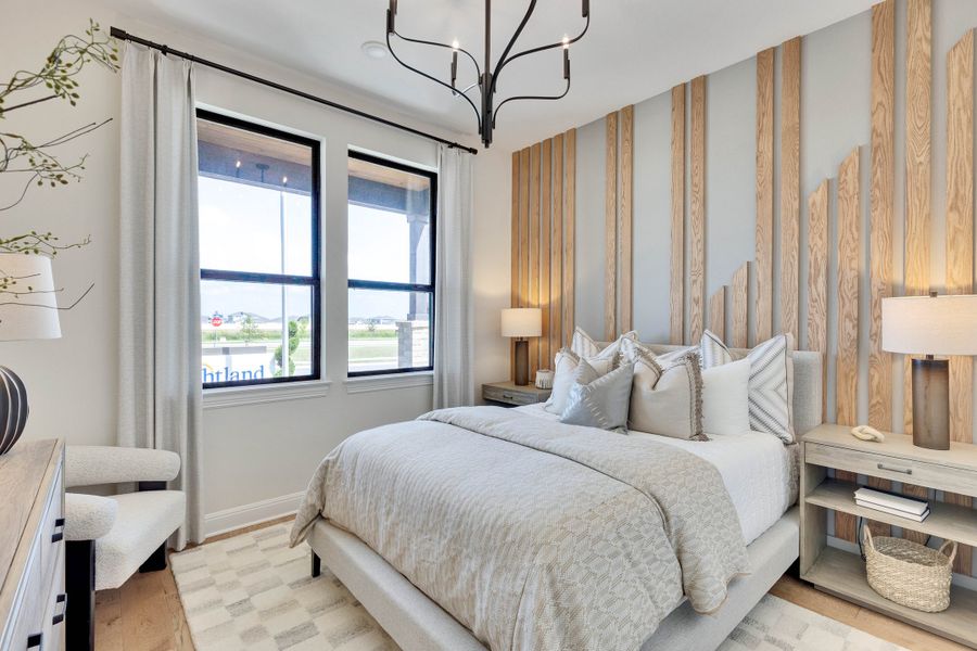 Representative furnished interior of a home built from the Premier Series - Elm by DRB Homes in Infinity Square, Kyle (Image 21).