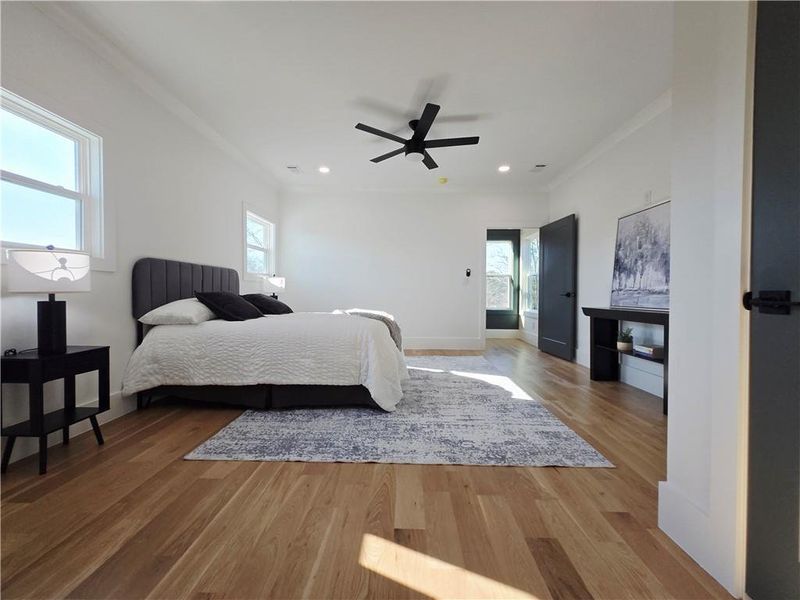 Furnished interior view inside a new home in , Atlanta (Image 44). Furnished interior view inside a new home in , Atlanta (Image 44).