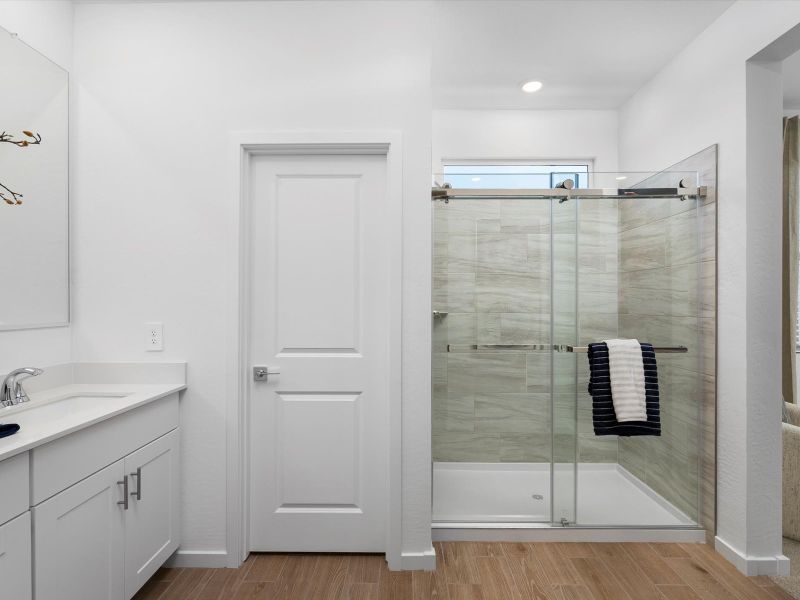 Furnished interior view inside a new home in Allure Vista Estate Series, Buckeye (Image 11).