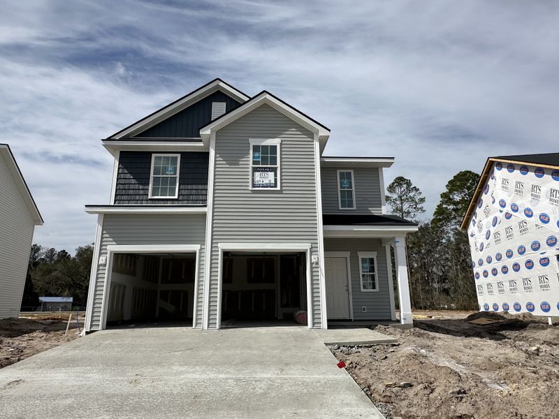 In-progress construction of a new home in Grand Reserve, Hinesville, GA (Image 5).