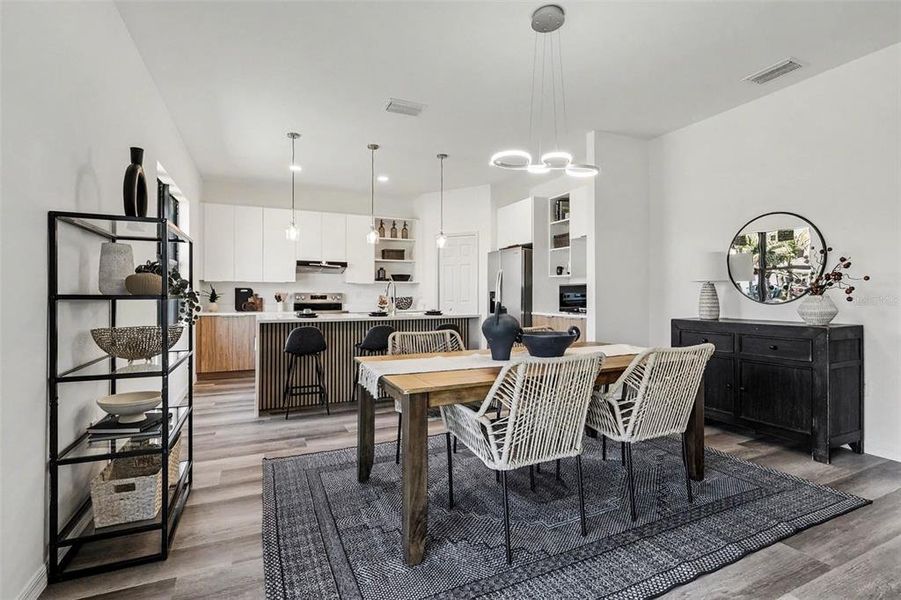 Furnished interior view inside a new home in , Cape Coral (Image 12).