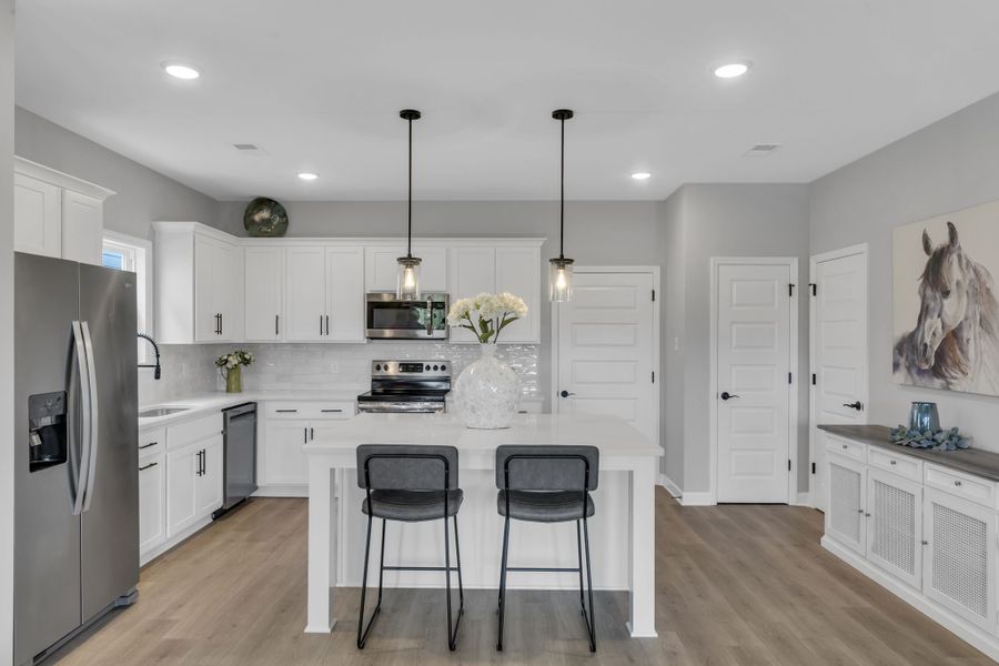 Representative furnished interior of a home built from the Dalton by Parkside Builders in Anderson Park, Hendersonville (Image 11). Representative furnished interior of a home built from the Dalton by Parkside Builders in Anderson Park, Hendersonville (Image 11).
