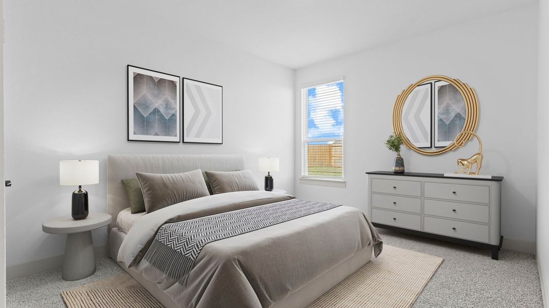 Representative furnished interior of a home built from the Cardinale by D.R. Horton in Westland Ranch 60' Homesites, League City (Image 18). Representative furnished interior of a home built from the Cardinale by D.R. Horton in Westland Ranch 60' Homesites, League City (Image 18).