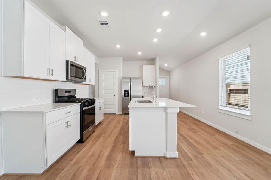 Photo is not of the actual home, but is an inspirational photo of builder’s model home and may depict options, furnishings, and/or decorator features that are not included