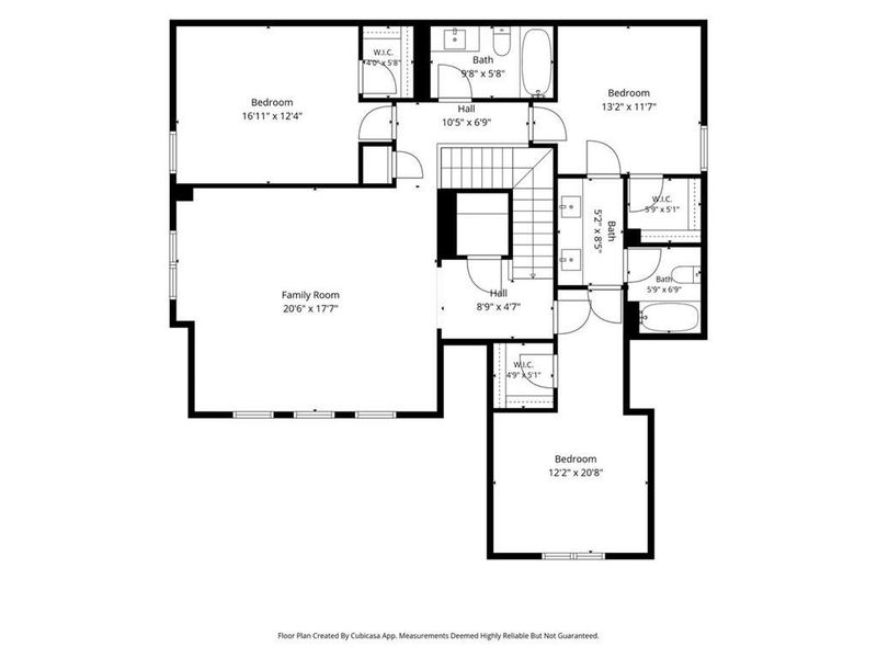 2D floor plan layout of this home in , Douglasville, GA (Image 5).
