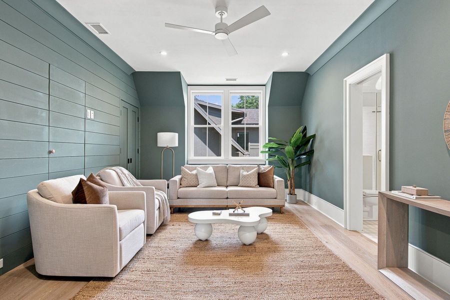 Furnished interior view inside a new home in , Mount Pleasant (Image 69).