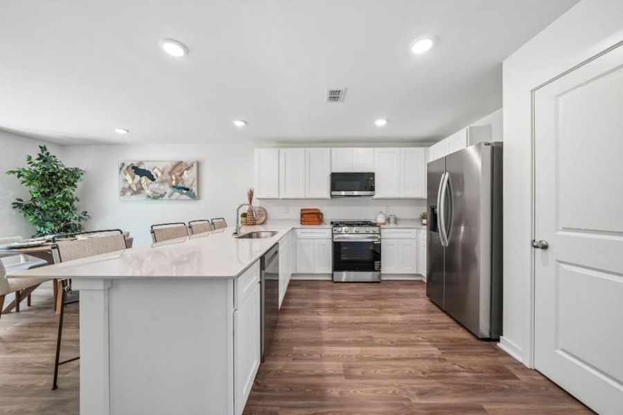 Furnished interior view inside a new home in Shallow Creek, Hogansville (Image 11).