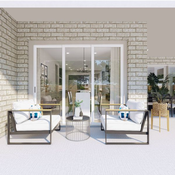 Image 10 representing the Lamesa by Tri Pointe Homes in Harvest Green, Richmond, TX.