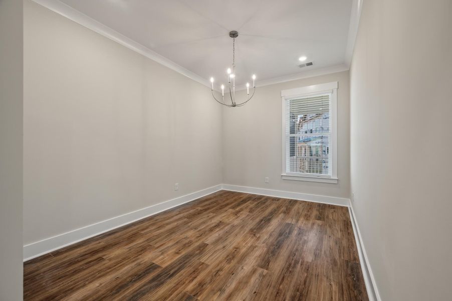 Spacious, unfurnished interior of a new home in The Bluffs at Pinefield Townhomes, Charleston (Image 17).