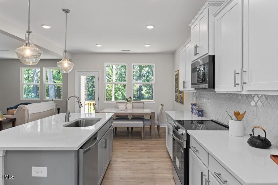 Furnished interior view inside a new home in Wellers Knoll, Lillington (Image 3).