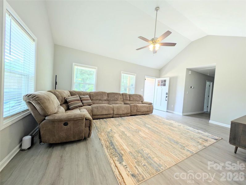 Furnished interior view inside a new home in , Clover (Image 27).