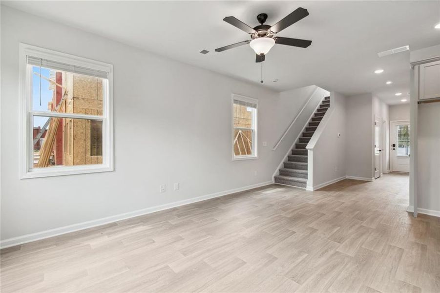 Spacious, unfurnished interior of a new home in , Cleveland (Image 15).