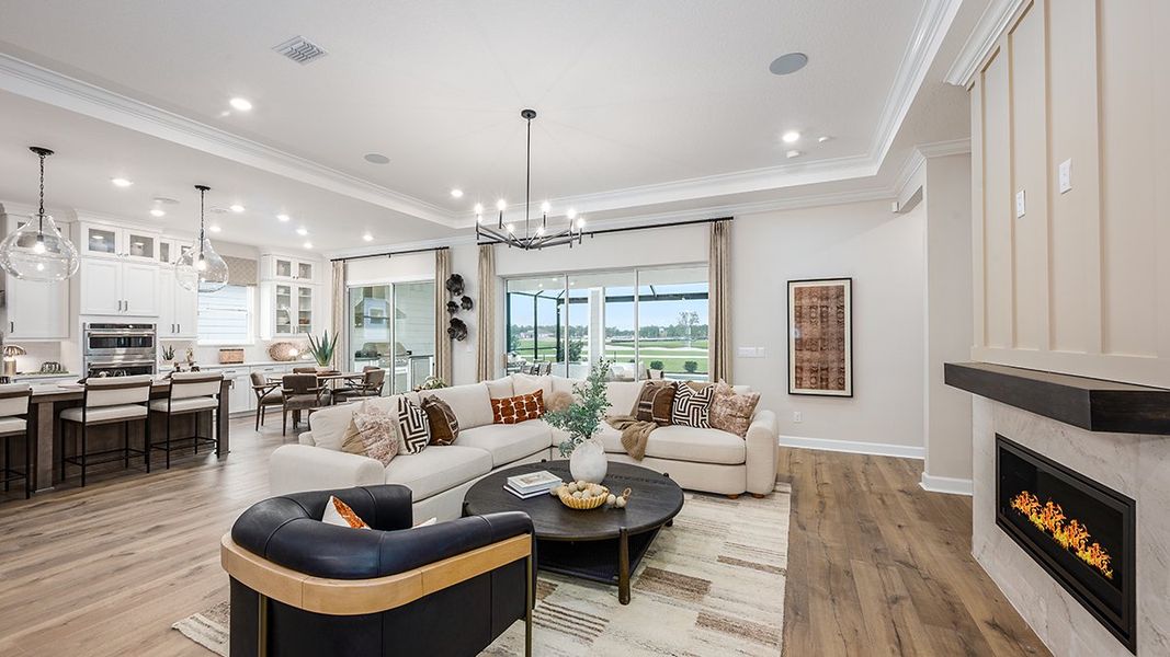 Representative furnished interior of a home built from the Palermo by Taylor Morrison in Esplanade at St. Marys, St. Marys (Image 6). Representative furnished interior of a home built from the Palermo by Taylor Morrison in Esplanade at St. Marys, St. Marys (Image 6).