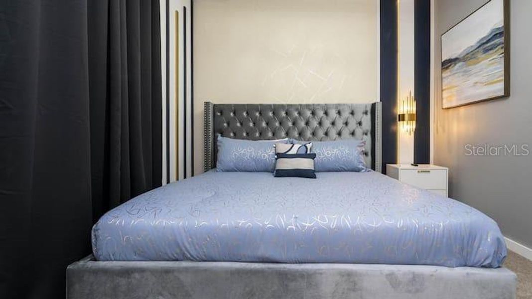 Furnished interior view inside a new home in , Kissimmee (Image 10).