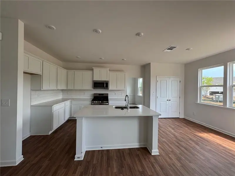 Furnished interior view inside a new home in , Canton (Image 4). Furnished interior view inside a new home in , Canton (Image 4).