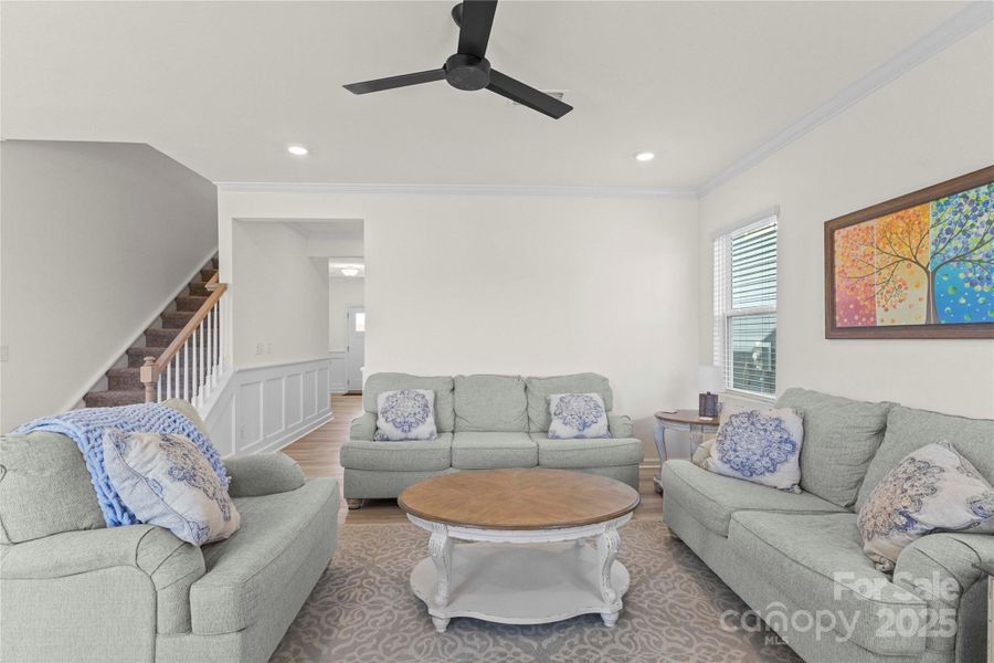 Furnished interior view inside a new home in , Indian Trail (Image 3).