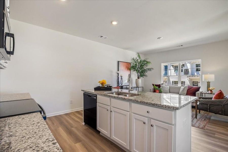 Furnished interior view inside a new home in Shoals Crossing, Conyers (Image 12).