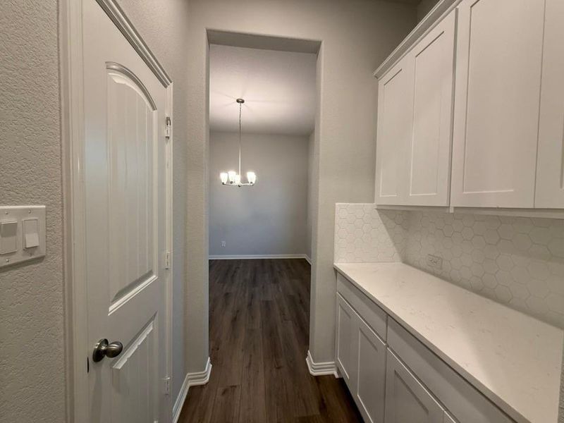 Furnished interior view inside a new home in Parker Heights, Valley View (Image 10). Furnished interior view inside a new home in Parker Heights, Valley View (Image 10).
