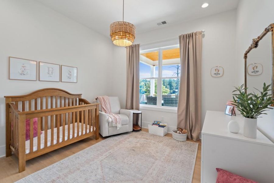 Furnished interior view inside a new home in , Monticello (Image 28).