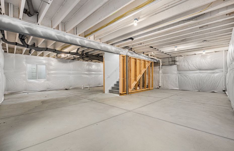 In-progress construction of a new home in Harvest Crossing, Aurora, CO (Image 42).