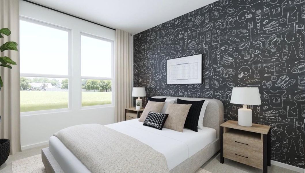 Furnished interior view inside a new home in Magnolia Forest, Montgomery (Image 14).