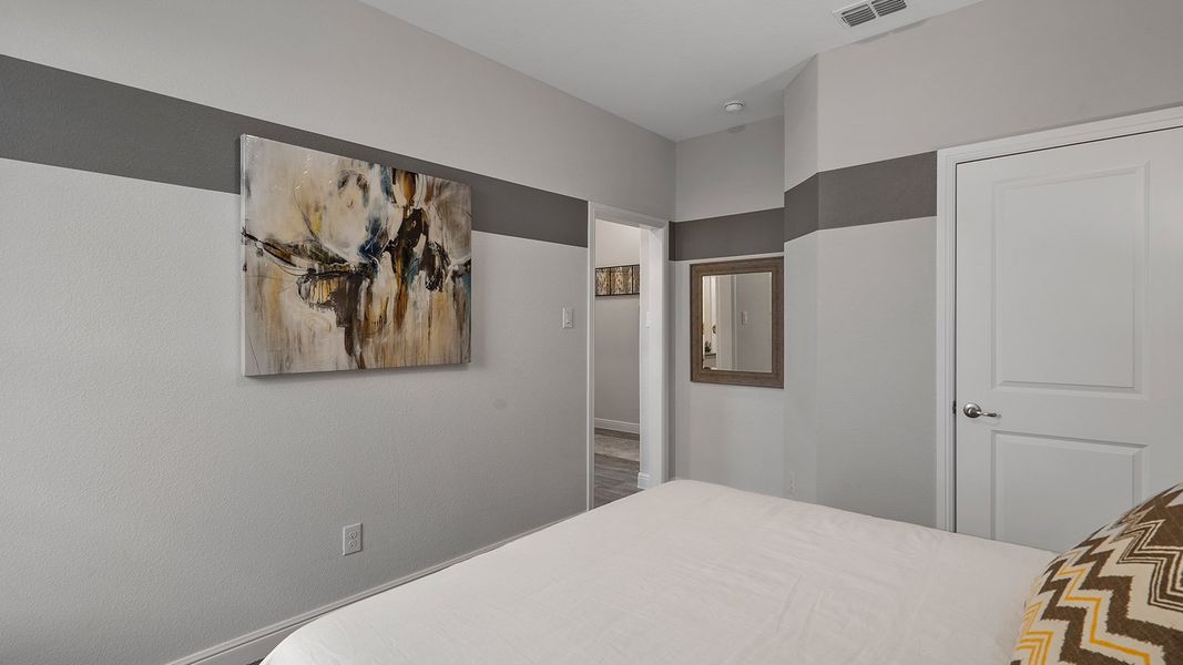 Furnished interior view inside a new home in Morningstar, Aledo (Image 42).