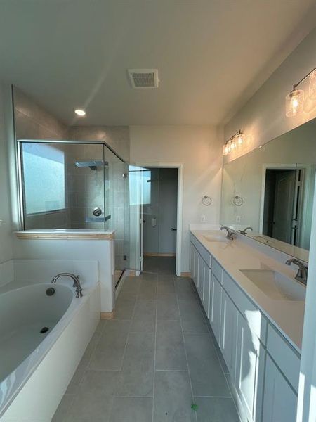 In-progress construction of a new home in Terra Escalante, Blue Ridge, TX (Image 11).