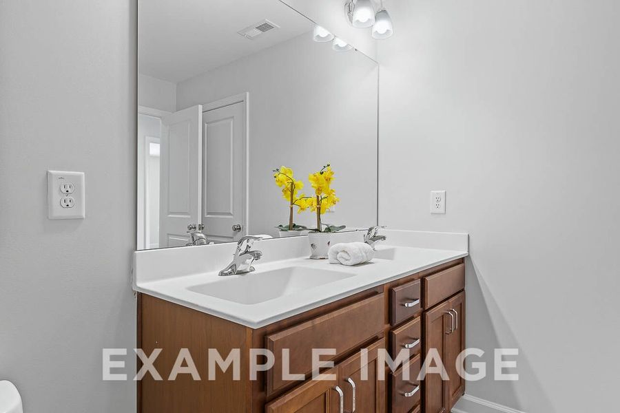 Representative furnished interior of a home built from the The Chestnut by Davidson Homes LLC in Wendell Ridge, Wendell (Image 27).