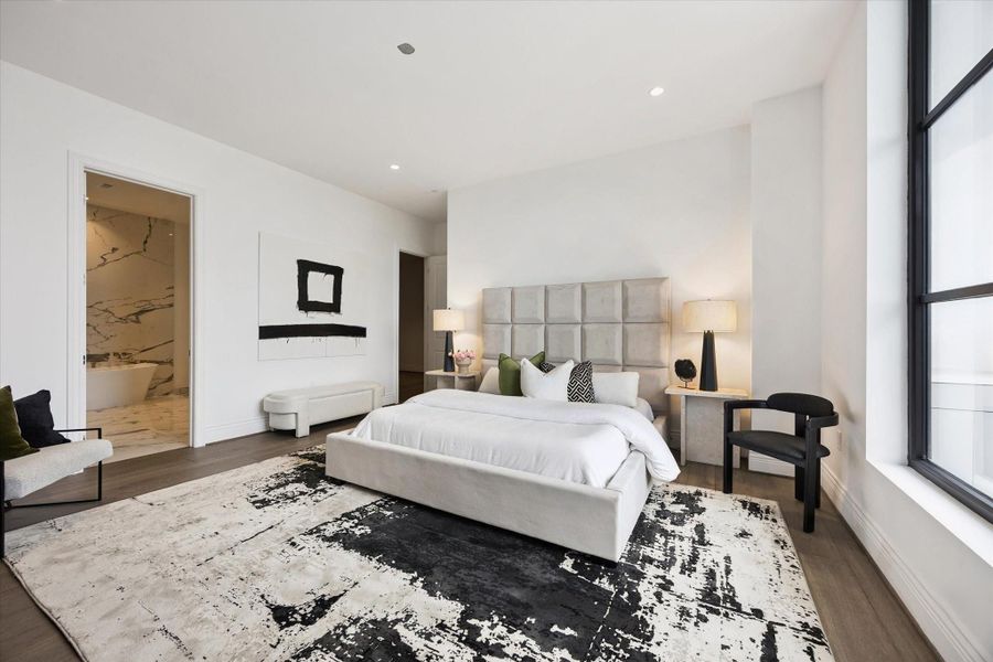 Furnished interior view inside a new home in London House, Houston (Image 11). Furnished interior view inside a new home in London House, Houston (Image 11).