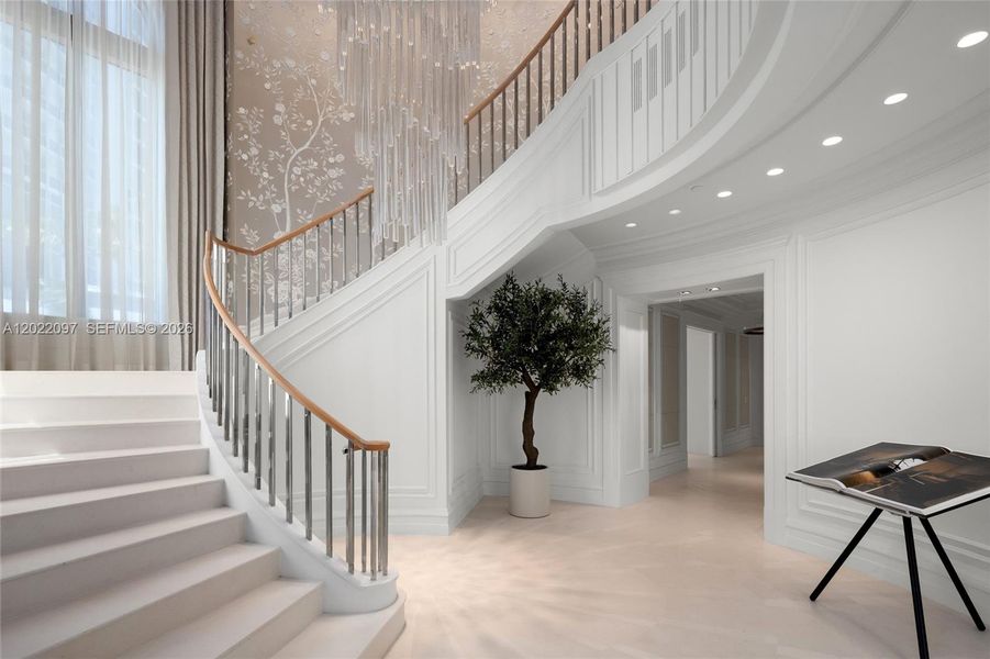 Furnished interior view inside a new home in , Sunny Isles Beach (Image 10).