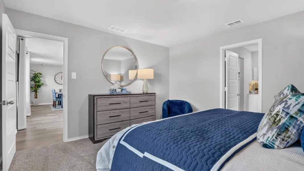 Furnished interior view inside a new home in Springhill South, Boyd (Image 16).