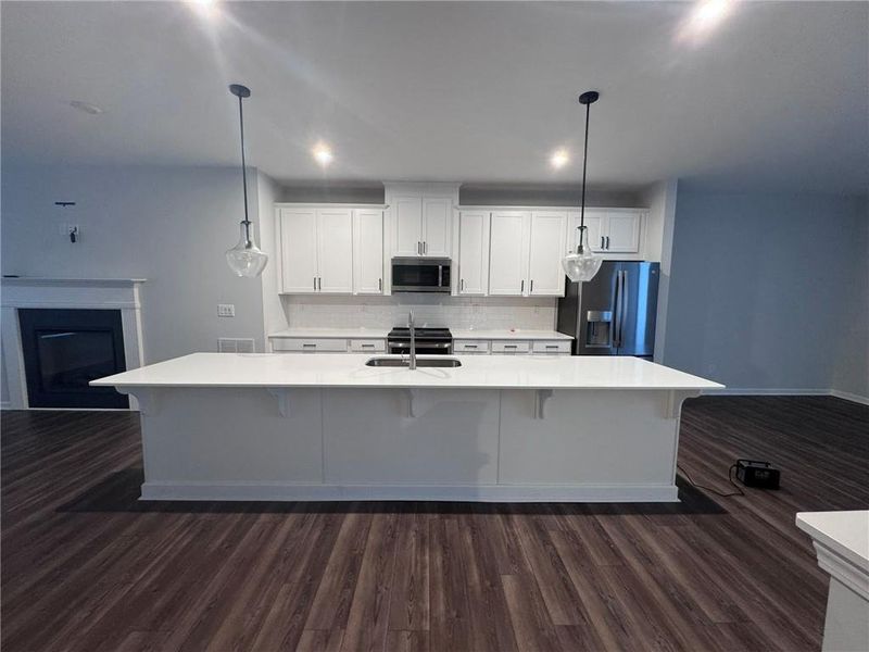 Furnished interior view inside a new home in , Atlanta (Image 5).
