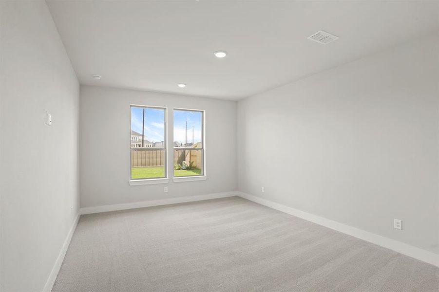 *REPRESENTATION PHOTO* Main Bedroom Suite With Calming Backyard Views