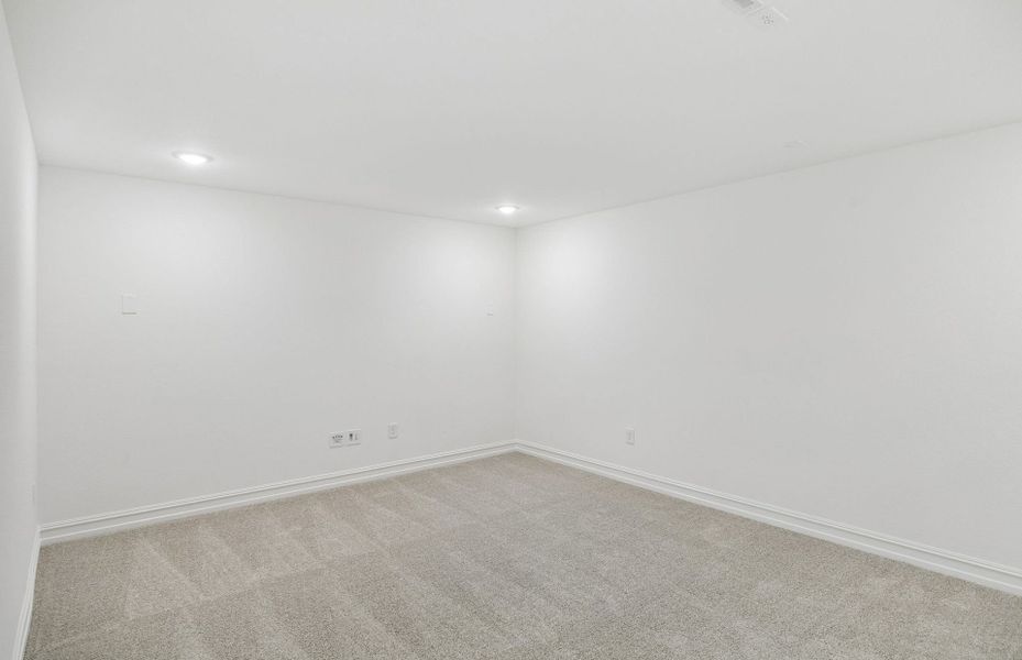 Spacious, unfurnished interior of a new home in Wilson Creek Meadows, Celina (Image 18). Spacious, unfurnished interior of a new home in Wilson Creek Meadows, Celina (Image 18).