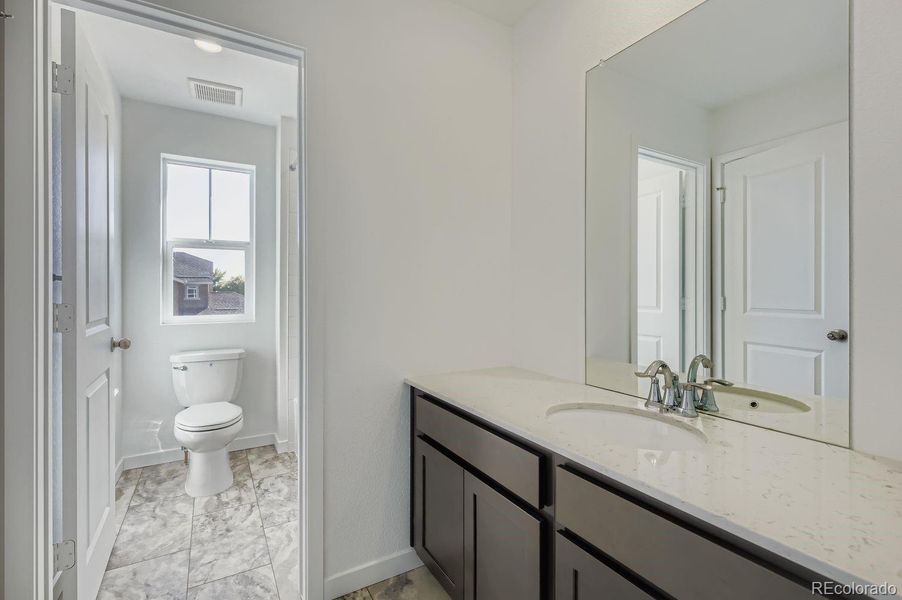 Furnished interior view inside a new home in Riano Ridge: The Monarch Collection, Loveland (Image 6).