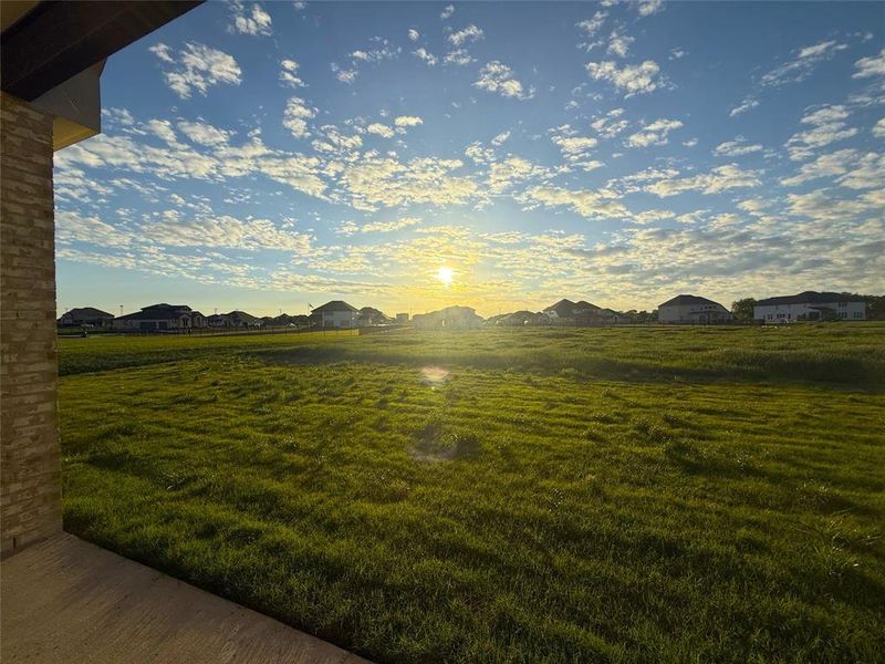 Exterior details and patio area of a home in Ridge Park Estates, Royse City (Image 3).