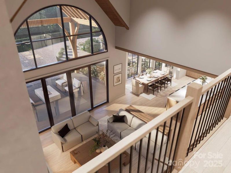 Furnished interior view inside a new home in , Waxhaw (Image 5). Furnished interior view inside a new home in , Waxhaw (Image 5).