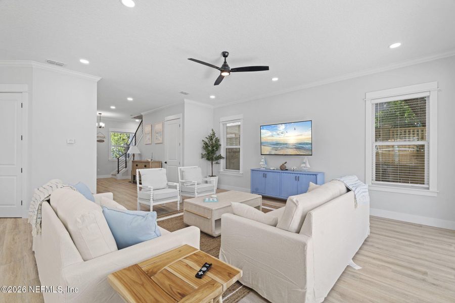 Furnished interior view inside a new home in , Jacksonville Beach (Image 74).