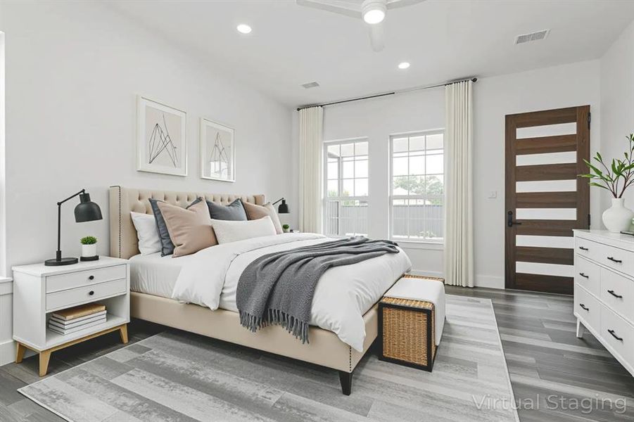 Furnished interior view inside a new home in , Gun Barrel City (Image 8). Furnished interior view inside a new home in , Gun Barrel City (Image 8).