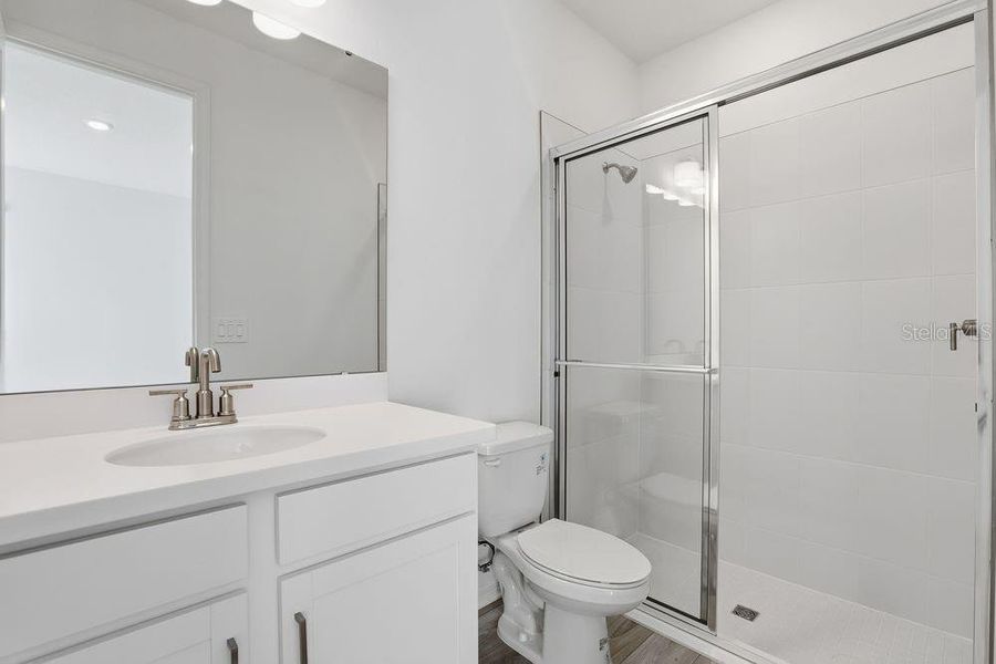 Furnished interior view inside a new home in Center Lake Ranch Community Group Page, St. Cloud (Image 12).