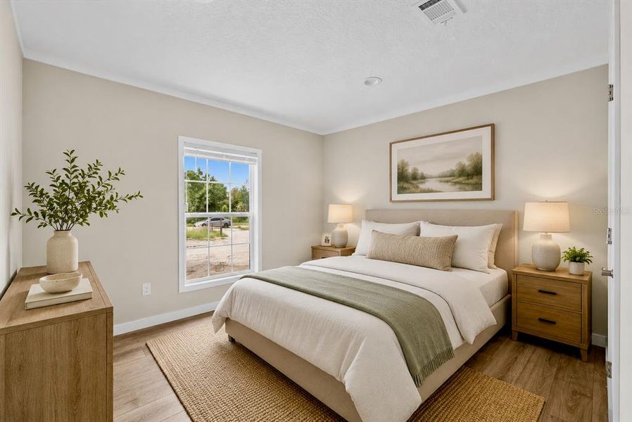 Furnished interior view inside a new home in , Okeechobee (Image 14). Furnished interior view inside a new home in , Okeechobee (Image 14).
