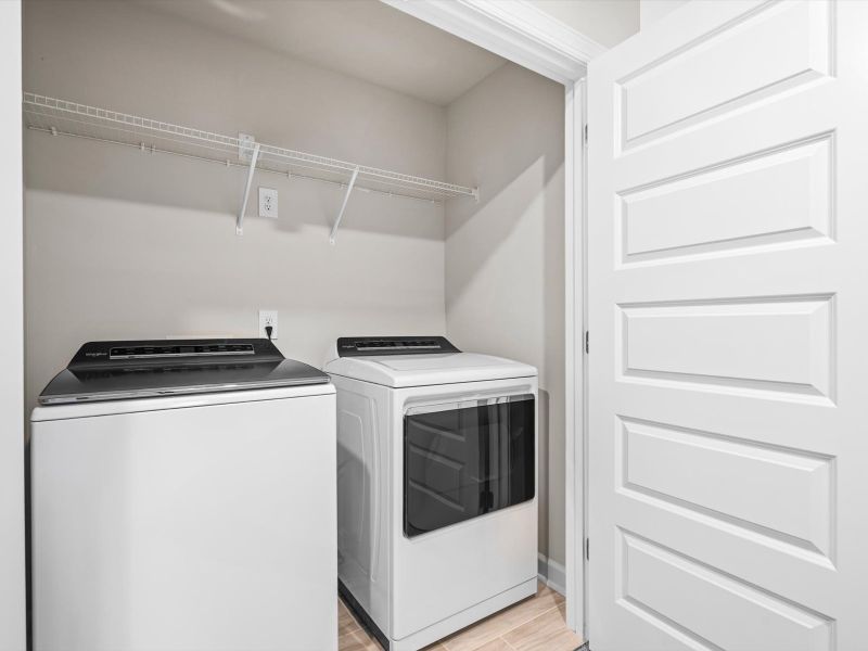 Close-up of interior finishes inside a home in Crossing at Abner Creek Townes, Greer (Image 11).