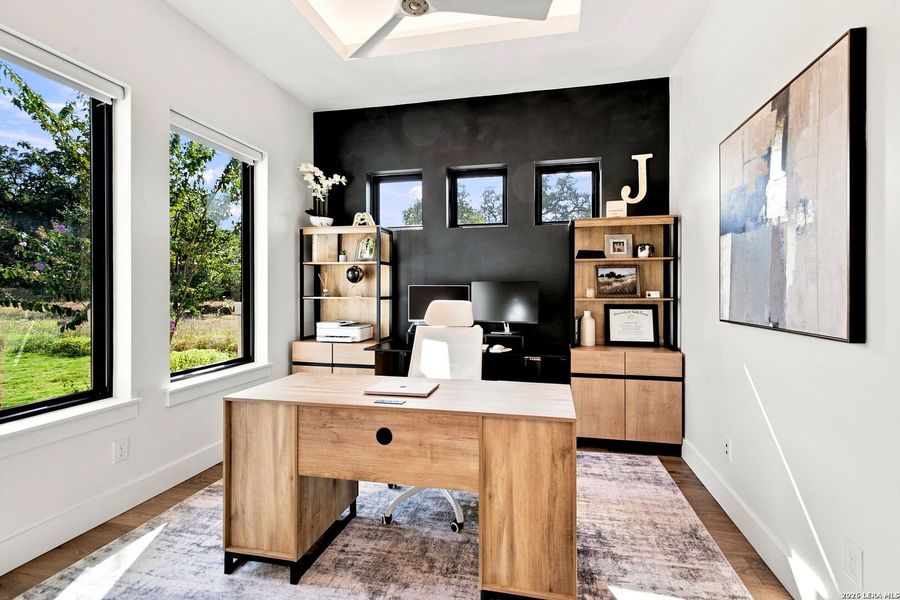 Furnished interior view inside a new home in , Boerne (Image 29).
