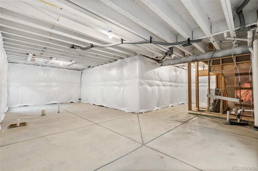 In-progress construction of a new home in Harvest Crossing, Aurora, CO (Image 20).